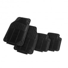 ALKOR CAR CARPETS - SET 4 TAPPETI PVC/NBR UNIVERSALI - SILVERSTONE