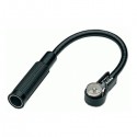 ADATTATORE RADIO-ANTENNA DIN FEMALE > ISO 90° MALE - C/CAVO 160 MM.