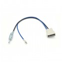 ADATTATORE RADIO-ANTENNA DIN MALE > NISSAN '07>