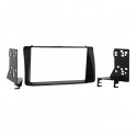 MASCHERINA AUTORADIO 2XDIN FITTING KIT BLACK : TOYOTA COROLLA '03>'08 - COROLLA VERSO '02>'07 MASCHERINA AUTORADIO 2XDIN FITTING KIT BLACK : TOYOTA COROLLA '03>'08 - COROLLA VERSO '02>'07