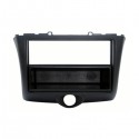 MASCHERINA AUTORADIO 2XISO BLACK : TOYOTA YARIS '03>'06