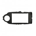 MASCHERINA AUTORADIO 2XDIN BLACK : TOYOTA YARIS '17> SENZA CASSETTO