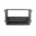 MASCHERINA AUTORADIO 2XISO DARK GREY : VW GOLF VI  POLO '09>