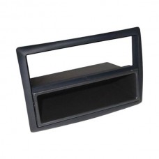 MASCHERINA AUTORADIO 2XISO BLACK : RENAULT MEGANE '07>