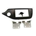 MASCHERINA AUTORADIO 2XDIN FITTING KIT ANTHRACITE BLACK : KIA C'EED '12>