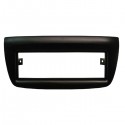 MASCHERINA AUTORADIO ISO ANTHRACITE BLACK : FIAT DOBLO' '10> - OPEL COMBO '12>