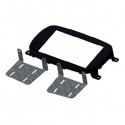 MASCHERINA AUTORADIO 2XDIN FITTING KIT BLACK : FIAT 500 X '15>