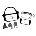 MASCHERINA AUTORADIO 2XDIN FITTING KIT BLACK : FIAT PUNTO '12> - PUNTO EVO '10>