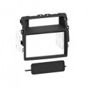 MASCHERINA AUTORADIO 2XDIN FITTING KIT BLACK : NISSAN PRIMASTAR '11> - OPEL VIVARO '10>'14 - RENAULT TRAFFIC II '10 > '14