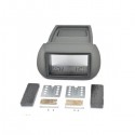 MASCHERINA AUTORADIO 2XDIN FITTING KIT BLACK : FIAT QUBO - FIORINO '08> CITROEN NEMO - PEUGEOT BIPPER '10>