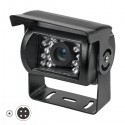 TELECAMERA CMOS SENSORE SONY A COLORI INFRAROSSI CON BASE ORIENTABILE - 120° - 480 LTV - 12/24 VOLT. - 15 MT. CAVO 4 POLI