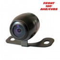TELECAMERA CMOS BUTTERFLY A COLORI FRONT 180° - 720LTV - IP66 - LINEE GUIDA E AHD/CVBS SELEZIONABILI - 12 VOLT.