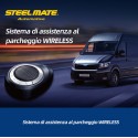STEELMATE PARKING SENSOR 12/24 VOLT. WIRELESS FOR COMMERCIAL VEHICLE - PS400 COM STEELMATE PARKING SENSOR 12/24 VOLT. WIRELESS FOR COMMERCIAL VEHICLE - PS400 COM