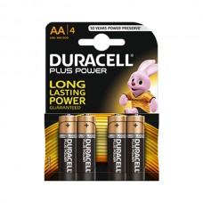 PILE DURACELL PLUS POWER - 4 STILO AA 1500