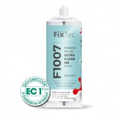 FIXTEC ADESIVO PU 2 C ULTRA CLEAR ME - 50 ML. - 60 SEC. FIXTEC ADESIVO PU 2 C ULTRA CLEAR ME - 50 ML. - 60 SEC.