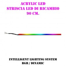 FIBRA OTTICA ACRILICA SEZIONABILE RGB/DINAMIC - RICAMBIO 90 CM.