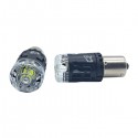 LAMPADE A LED SUPER CAN BUS NO ERROR 12 VOLT. BA15S-1156-P21W SINGOLO FILAMENTO 6000K - COPPIA