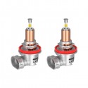 KIT LED SKAT 12/24 VOLT H8-H9-H11-H16 LENTICOLARE 33 WATT - 8000 LUMEN