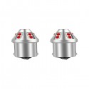 LAMPADE A LED CAN BUS NO ERROR 12 VOLT. SHORT BAU15S-1156-PY21W - 1800K LUCE ROSSA - COPPIA