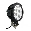 FARO DA LAVORO ROTONDO ALTA LUMINOSITA' - 6000 LUMEN - 21 LED DA 3 WATT - 12/24 VOLT.